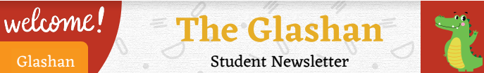 Glashan Student Newsletter Header